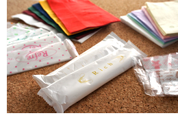 各種紙おしぼり(おてふき)、紙製品の企画・販売